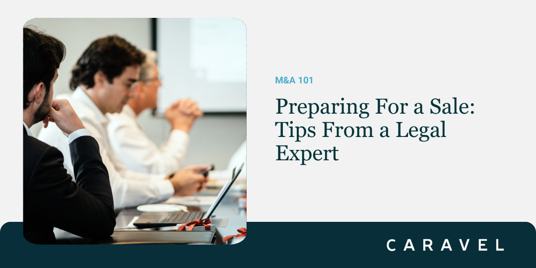 preparing for a sale