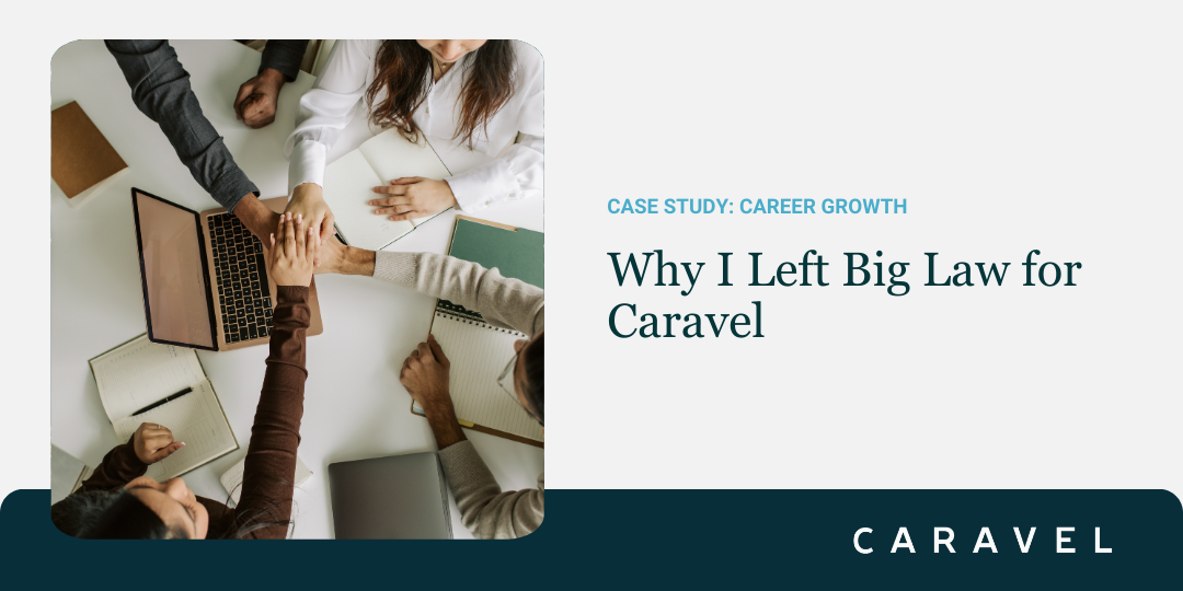 Hands coming together in a circle over a desk